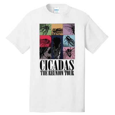 Funny Cicada Concert Eras Reunion 2024 Reunion Cicada Tall T-Shirt