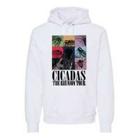 Funny Cicada Concert Eras Reunion 2024 Reunion Cicada Premium Hoodie