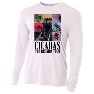 Funny Cicada Concert Eras Reunion 2024 Reunion Cicada Cooling Performance Long Sleeve Crew