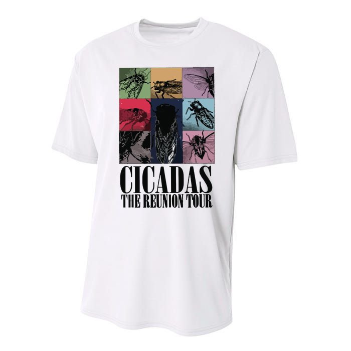 Funny Cicada Concert Eras Reunion 2024 Reunion Cicada Performance Sprint T-Shirt