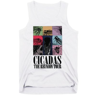 Funny Cicada Concert Eras Reunion 2024 Reunion Cicada Tank Top