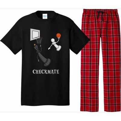 Funny Checkmate Chess Basketball Game Board King Pawn Piece  Pajama Set