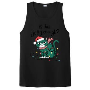 Funny Cat Christmas Ornats Matching Costume Gift PosiCharge Competitor Tank