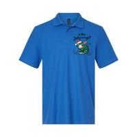 Funny Cat Christmas Ornats Matching Costume Gift Softstyle Adult Sport Polo