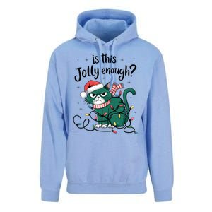 Funny Cat Christmas Ornats Matching Costume Gift Unisex Surf Hoodie