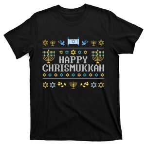 Festive Chrismukkah Celebration Hilarious Hanukkah T-Shirt