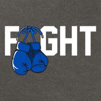Fight Colon Cancer Awareness Cotton Canvas Backpack