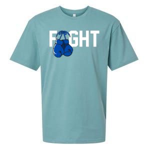 Fight Colon Cancer Awareness Sueded Cloud Jersey T-Shirt