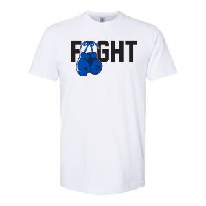 Fight Colon Cancer Awareness Softstyle CVC T-Shirt