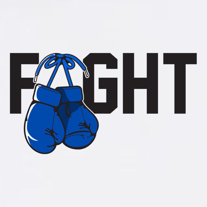 Fight Colon Cancer Awareness Flat Bill Trucker Hat