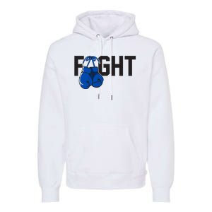 Fight Colon Cancer Awareness Premium Hoodie