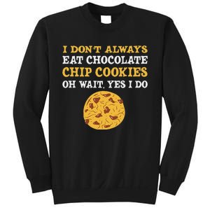 Funny Chocolate Chip Cookies Lover Costume Sweatshirt