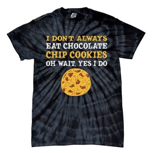 Funny Chocolate Chip Cookies Lover Costume Tie-Dye T-Shirt