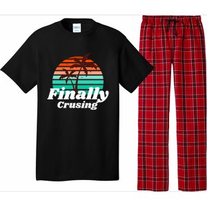 Finally Cruising Cruise Vacation Gift Pajama Set