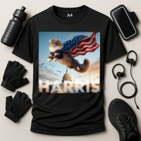 Funny Childless Cat Ladies For Harris 2024 Cooling Performance Crew T-Shirt