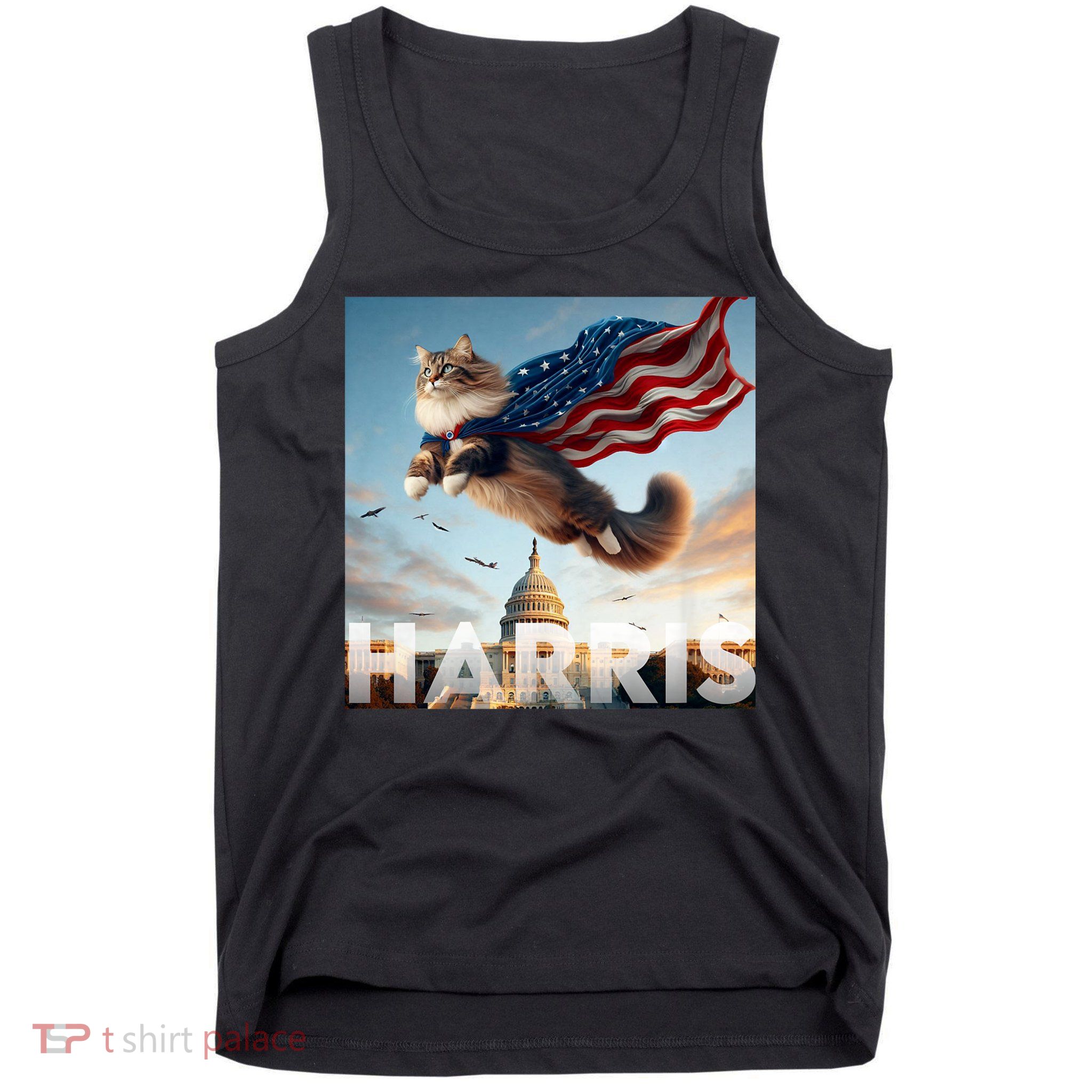 Funny Childless Cat Ladies For Harris 2024 Tank Top
