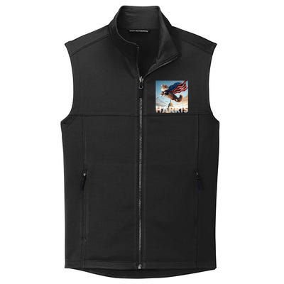 Funny Childless Cat Ladies For Harris 2024 Collective Smooth Fleece Vest