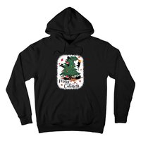 Funny Cats Christmas Tree Merry Catmess Black Cat Kittens Hoodie