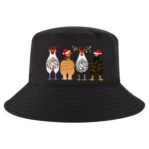 Funny Christmas Chicken Farm Animals  Cool Comfort Performance Bucket Hat