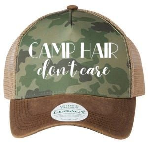 Funny Campers Camp Hair Dont Care Fun Camping Meaningful Gift Legacy Tie Dye Trucker Hat