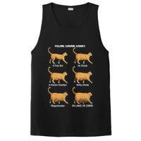Feline Chonk Cat Chart Funny Dank Meme Oh Lawd He Comin PosiCharge Competitor Tank