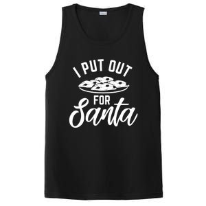 Funny Christmas Cookie I Put Out For Santa Great Gift PosiCharge Competitor Tank