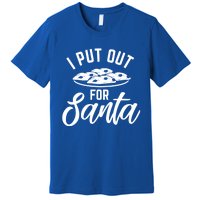 Funny Christmas Cookie I Put Out For Santa Great Gift Premium T-Shirt