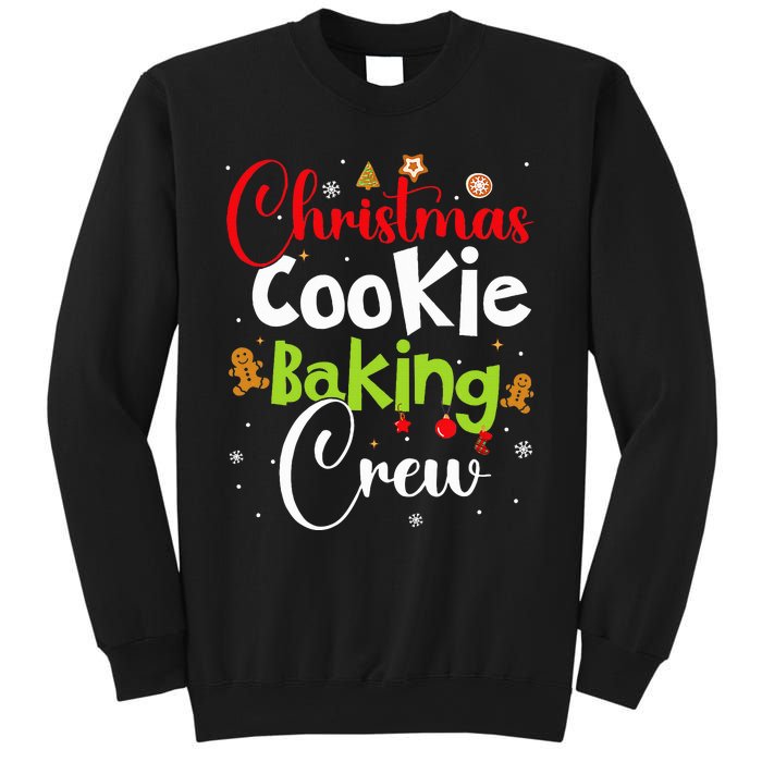 funny Christmas Cookie Baking Crew  Sweatshirt