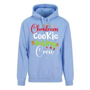 funny Christmas Cookie Baking Crew  Unisex Surf Hoodie