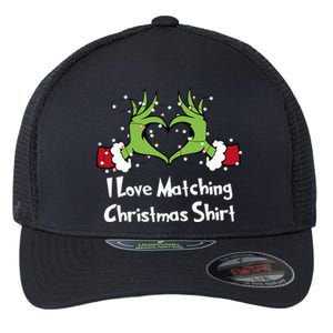 Funny Couple Christmas I Love Matching Christmas Flexfit Unipanel Trucker Cap