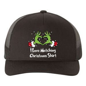 Funny Couple Christmas I Love Matching Christmas Yupoong Adult 5-Panel Trucker Hat