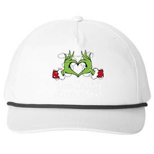 Funny Couple Christmas I Love Matching Christmas Snapback Five-Panel Rope Hat