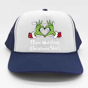 Funny Couple Christmas I Love Matching Christmas Trucker Hat