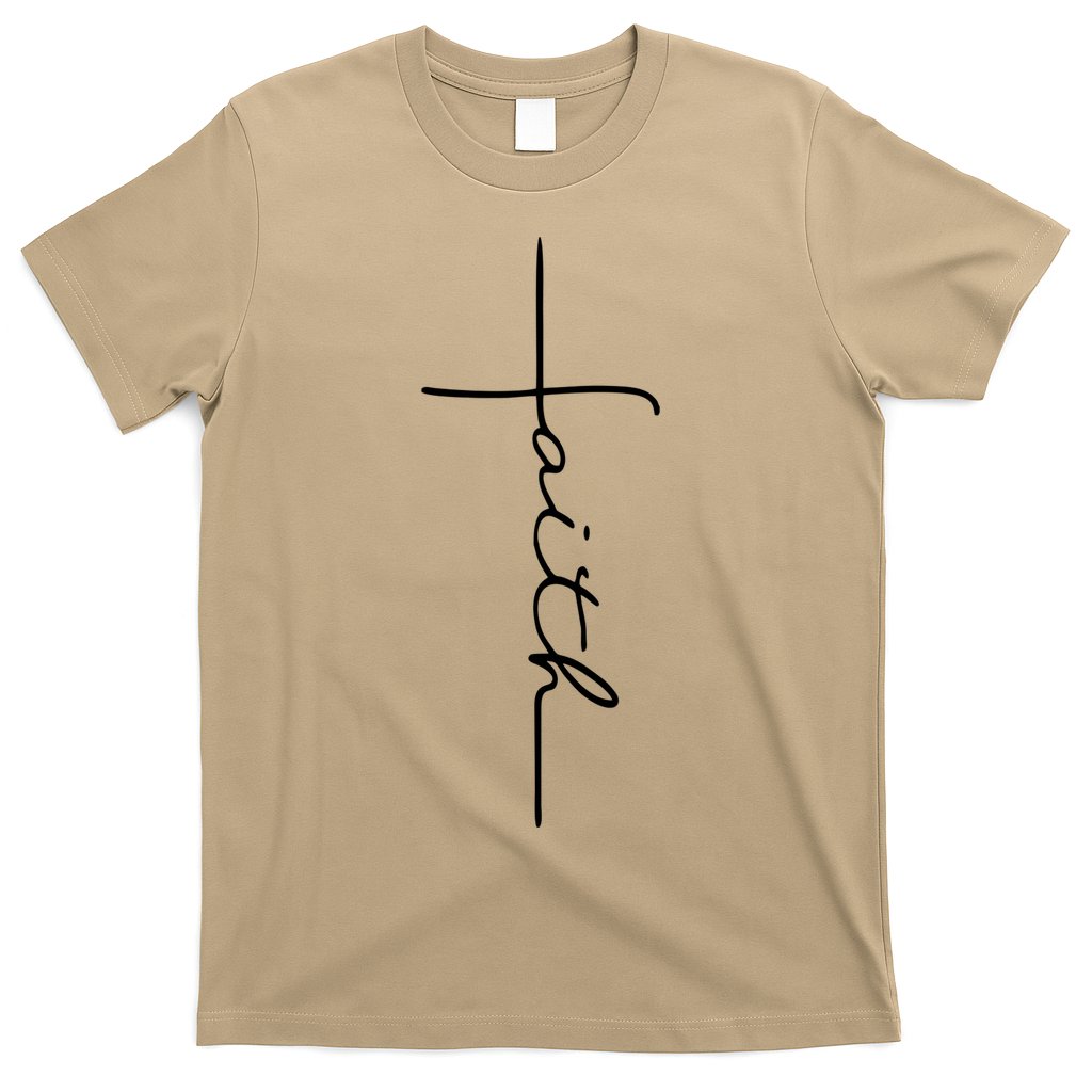 Faith Cross Christian T-Shirt