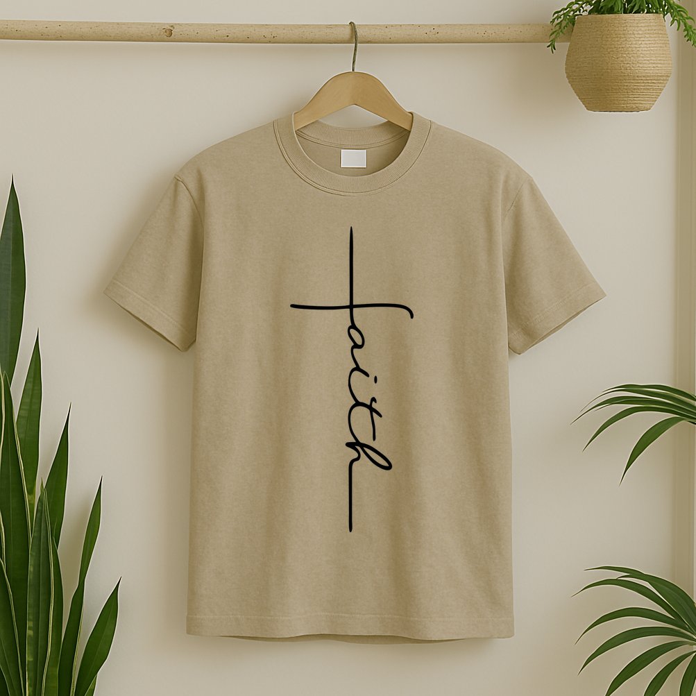 Faith Cross Christian T-Shirt