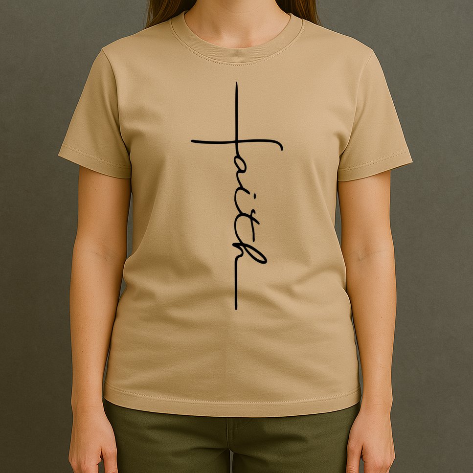 Faith Cross Christian T-Shirt
