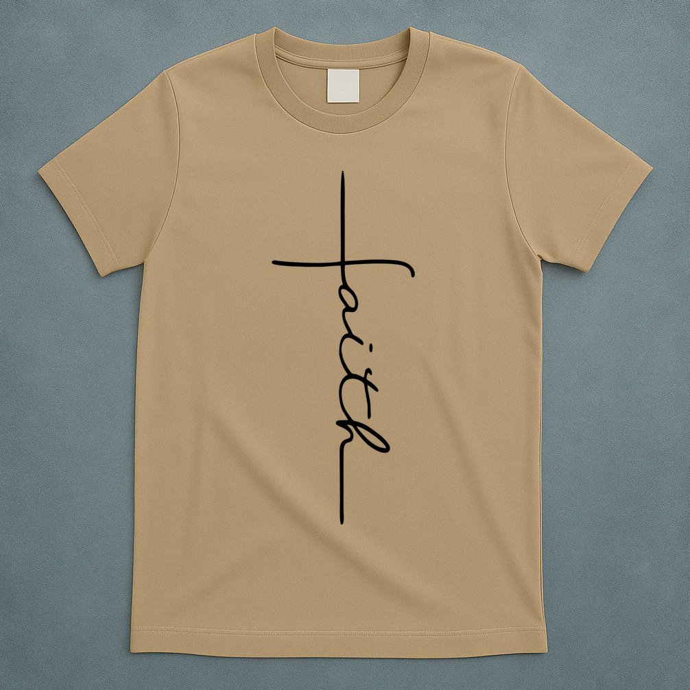 Faith Cross Christian T-Shirt