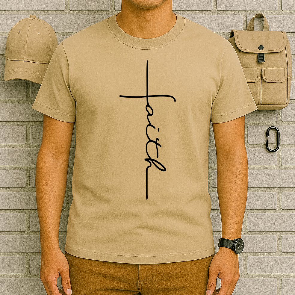 Faith Cross Christian T-Shirt
