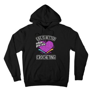 Funny Crocheting Crochet Quote Crocheter Hoodie