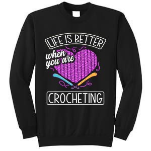 Funny Crocheting Crochet Quote Crocheter Sweatshirt