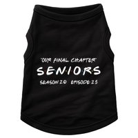 Final Chapter Class Of 2025 Senior Retro Funny Seniors 2025 Doggie Tank