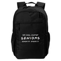 Final Chapter Class Of 2025 Senior Retro Funny Seniors 2025 Backpack