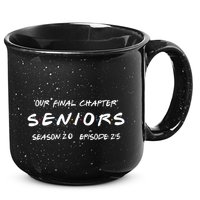 Final Chapter Class Of 2025 Senior Retro Funny Seniors 2025 15oz Campfire Ceramic Mug