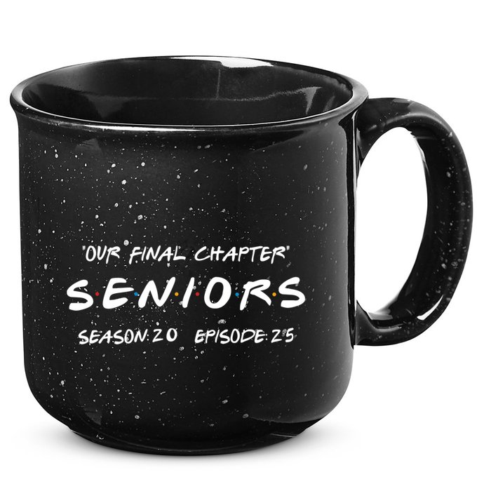 Final Chapter Class Of 2025 Senior Retro Funny Seniors 2025 15oz Campfire Ceramic Mug