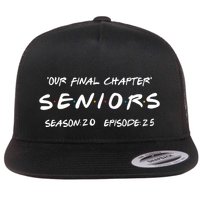 Final Chapter Class Of 2025 Senior Retro Funny Seniors 2025 Flatbill Hat