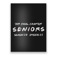 Final Chapter Class Of 2025 Senior Retro Funny Seniors 2025 Poster