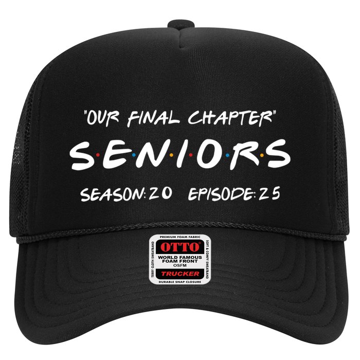 Final Chapter Class Of 2025 Senior Retro Funny Seniors 2025 Hat