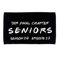 Final Chapter Class Of 2025 Senior Retro Funny Seniors 2025 Microfiber Hand Towel