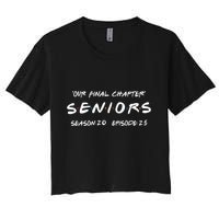 Final Chapter Class Of 2025 Senior Retro Funny Seniors 2025 Crop Top