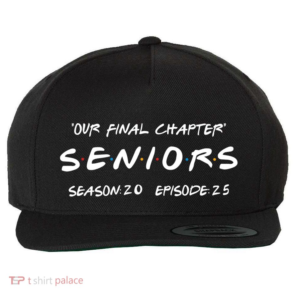Final Chapter Class Of 2025 Senior Retro Funny Seniors 2025 Wool Snapback Cap